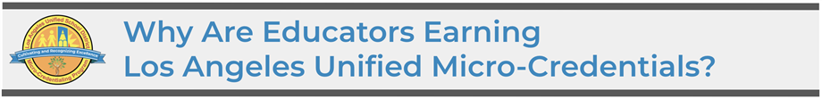 Why Earn Micro-Credential Header Why Earn Micro-Credential Header